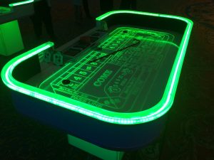 Led Craps Table