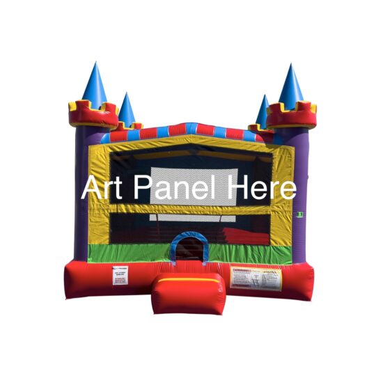 Wacky Colors Bounce House Castle