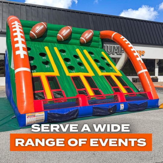 Giant Football Toss Inflatable