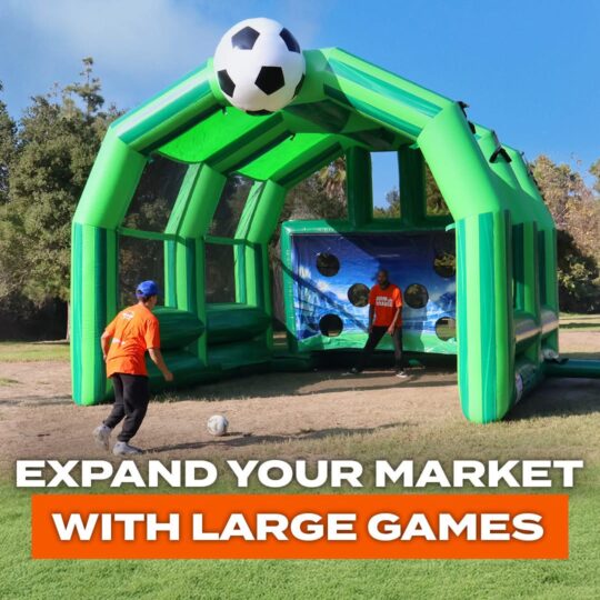 Giant Soccer Shot Inflatable